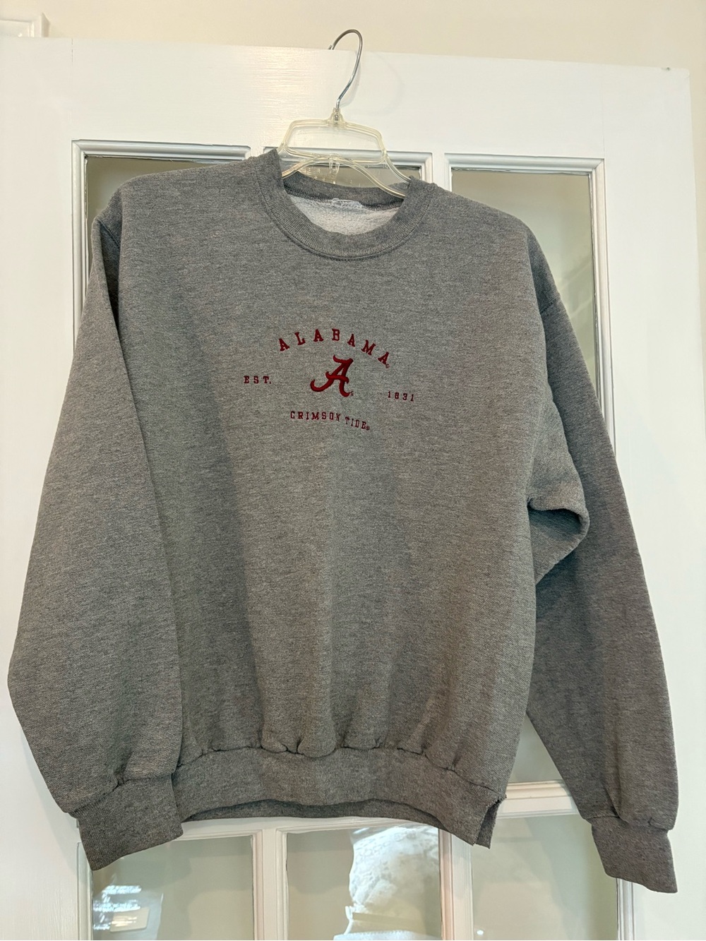 Alabama Crimson Tide Gray Crewneck Sweatshirt